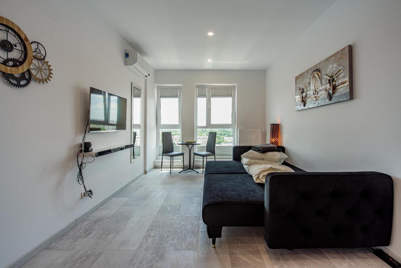 Cozy Penthousestudio Cityview W12 Bucureşti Exterior foto